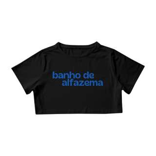 Cropped Letra Unica Baianidade Banho de Alfazema
