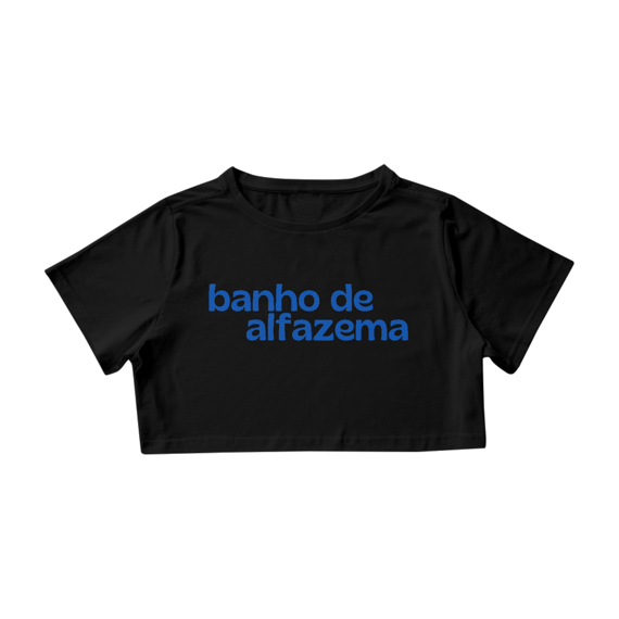 Cropped Letra Unica Baianidade Banho de Alfazema