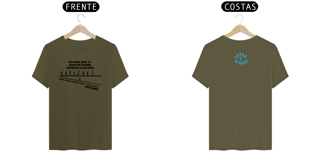 Nome do produto Camiseta Prime Letra Unica Mensagem Não Tenha Medo