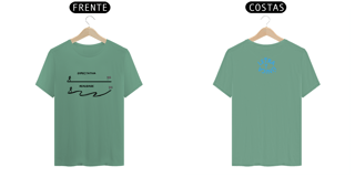 Nome do produto Camiseta Estonada Letra Unica Mensagem Expectativa Realidade