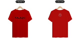 Nome do produto Camiseta Prime Letra Única Não ao Racismo 2