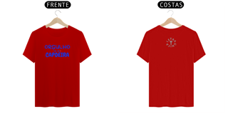 Nome do produto Camiseta Prime Letra Única Orgulho de ser Capoeira