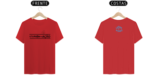 Nome do produto Camiseta Prime Letra Unica Mensagem Transformação