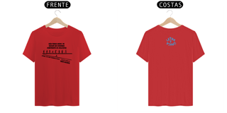 Nome do produto Camiseta Prime Letra Unica Mensagem Não Tenha Medo
