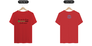 Nome do produto Camiseta Prime Letra Unica Mensagem Em Caso de Estresse Escute Música
