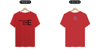 Nome do produto Camiseta Prime Letra Unica Mensagem Desacelere Respire Relaxe
