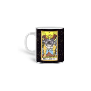 Nome do produto Coleção 22 Arcanos do Tarot Black - Os Enamorados / Os Amantes