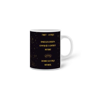 Nome do produto Coleção 22 Arcanos do Tarot  Black- A força