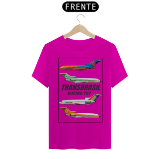 Nome do produto Camiseta TransBrasil 727 Modelo 1A