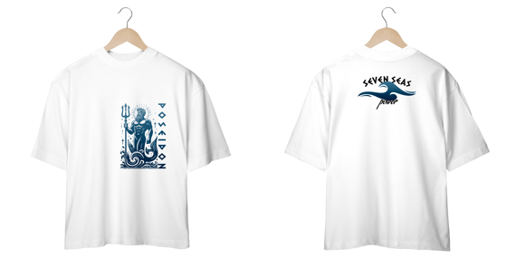 Camiseta oversize - POSEIDON