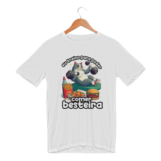 Nome do produto Camiseta DryFit - Treino para poder comer