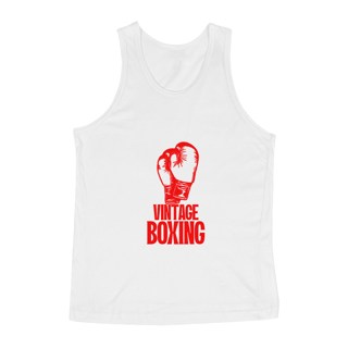 Nome do produto Regata Vintage Boxing vermelho