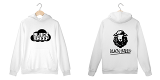 Nome do produto Black Sheep - Moletom Canguru