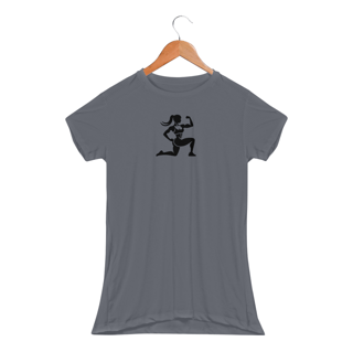 Nome do produto Camiseta Feminina BabyLong Dryfit - Strong Woman