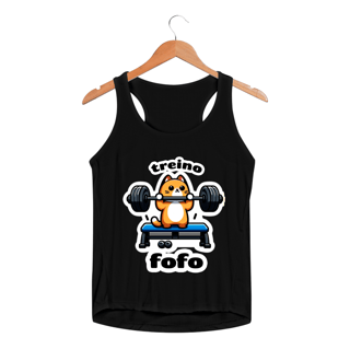 Nome do produto Regata Feminina DryFit - Treino fofo