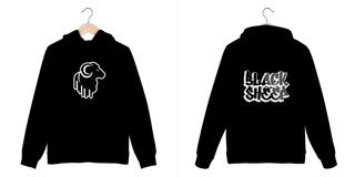 Nome do produto Black Sheep Icon - Moletom Canguru