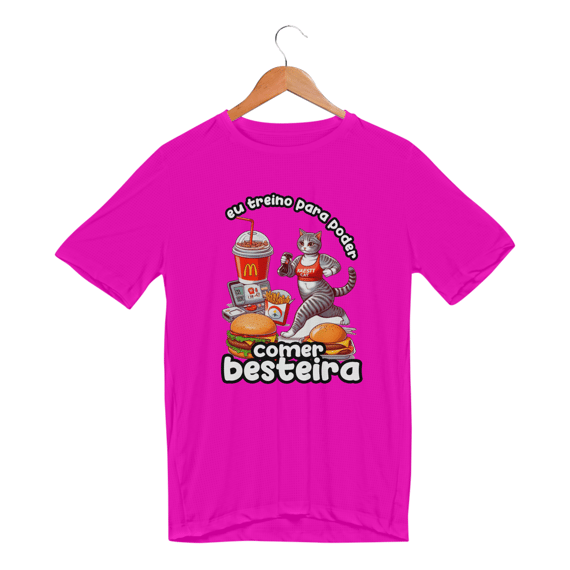 Camiseta DryFit - Treino para poder comer 2