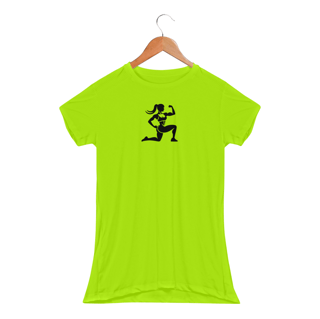 Nome do produto Camiseta Feminina BabyLong Dryfit - Strong Woman