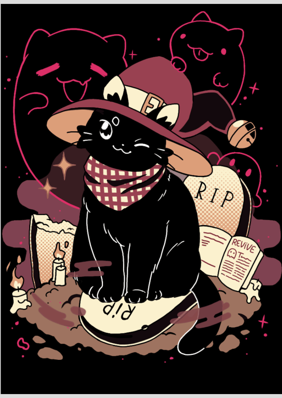 Poster gatinho e seus amigos