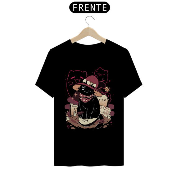 T-Shirt gatinho e seus amigos