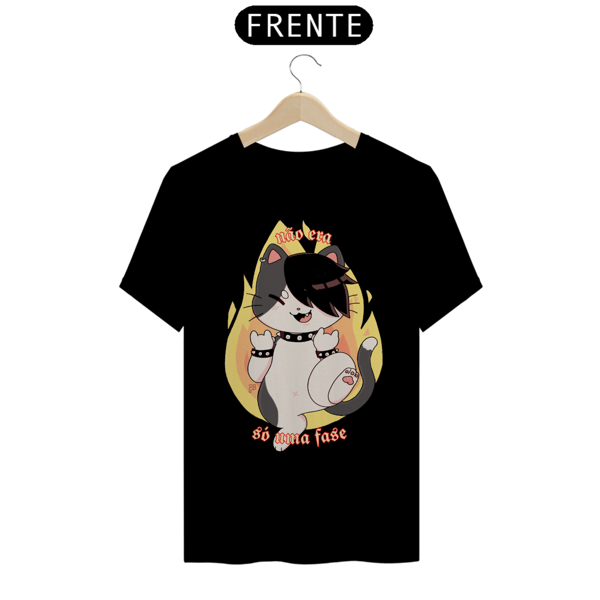 Nome do produto: Tshirt gatinho - não era só uma fase