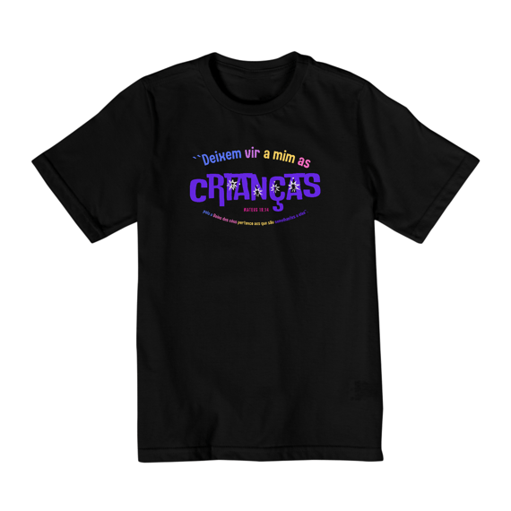 CAMISETA INFANTIL 2 A 8 ANOS 