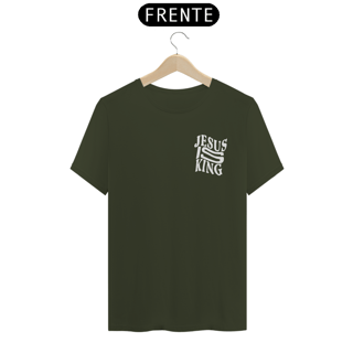 Nome do produto T-SHIRT JESUS IS KING (frente)