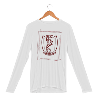 Nome do produto Camisa manga longa Cartel Del Vila escudo vermelho
