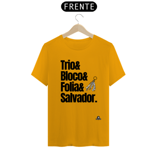 Nome do produto Camiseta para o carnaval de Salvador com frase 