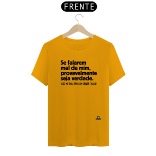 Nome do produto Camiseta com frase de humor 