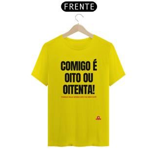 Nome do produto Camiseta humor com ditado 