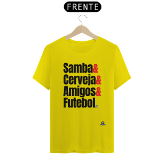Nome do produto Camiseta samba frase 