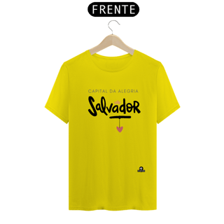 Nome do produto Camiseta de turismo de Salvador, capital do lindo estado da Bahia, capital da alegria.
