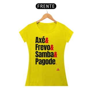 Nome do produto Camiseta feminina com a frase 