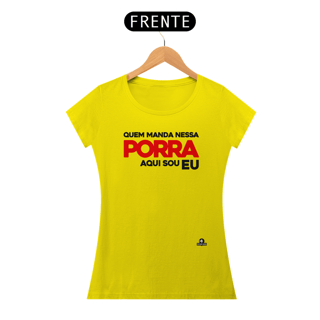 Nome do produto Camiseta com frase de humor 