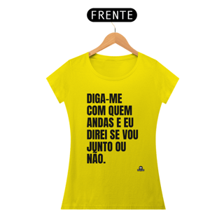 Nome do produto Camiseta feminina hilária 
