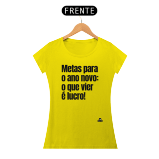 Nome do produto Camiseta feminina com frase engraçada 