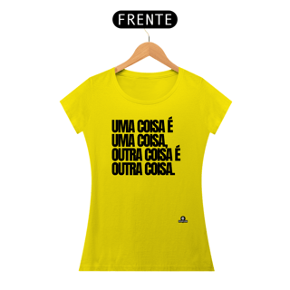 Nome do produto Camiseta humor feminina 