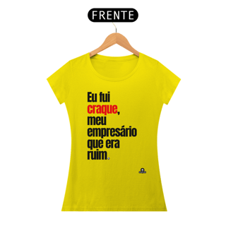 Nome do produto Camiseta feminina futebol frase engraçada 