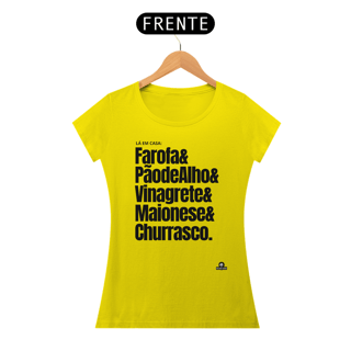 Nome do produto Camiseta feminina com frase 