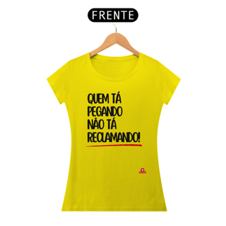 Nome do produto Camiseta feminina divertida com a frase 