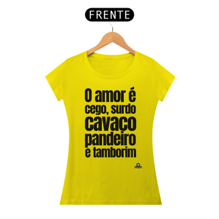 Nome do produto Camiseta feminina samba com frase 