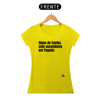 Nome do produto Camiseta feminina musical frase 