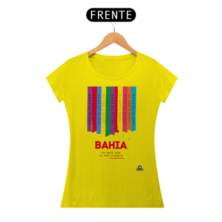 Nome do produto Camiseta feminina Bahia 