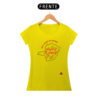 Nome do produto Camiseta feminina de turismo mineiro 