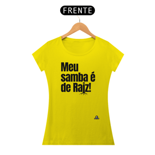 Nome do produto Camiseta feminina de sambista com frase 