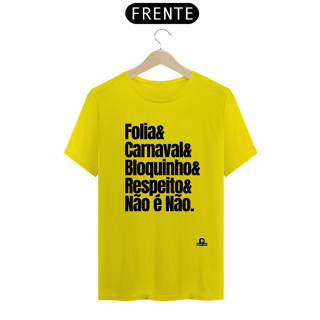 Nome do produto Camiseta para o carnaval com frase 