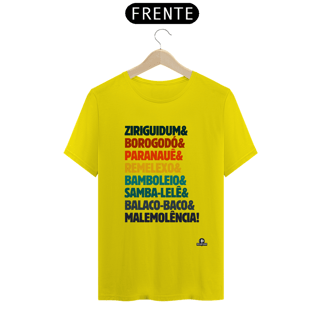 Nome do produto Camiseta com as expressões brasileiras 
