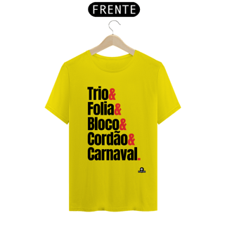 Nome do produto Camiseta para o carnaval com frase 