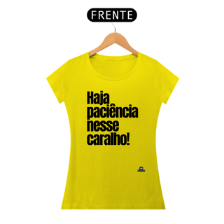 Nome do produto Camiseta feminina com humor e frase 